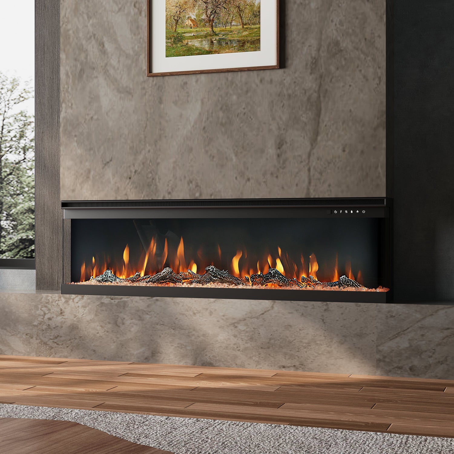 Built-In Electric Fireplaces: The Perfect Blend of Elegance and Efficiency