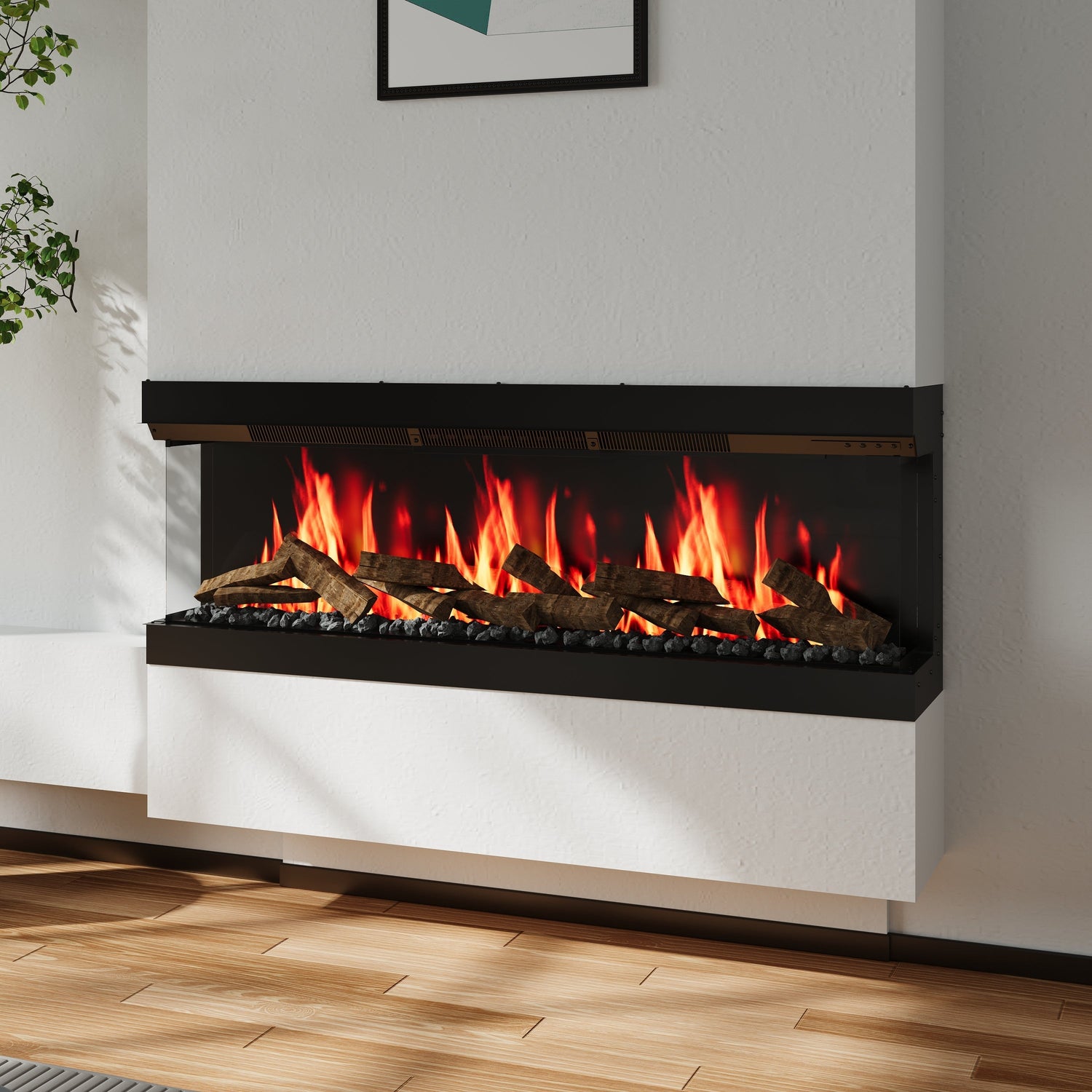The fusion of Comfort and Contemporary Design: Fireplaces in Modern Homes