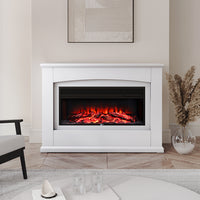 39 Inch Fireplace Surround in White