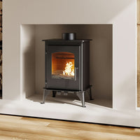 5KW Freestanding High Efficiency Wood Burning Stove Fireplace